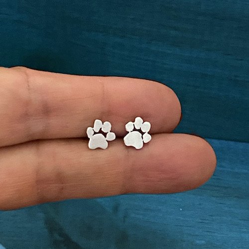 MPA003 Aretes mini huella 3