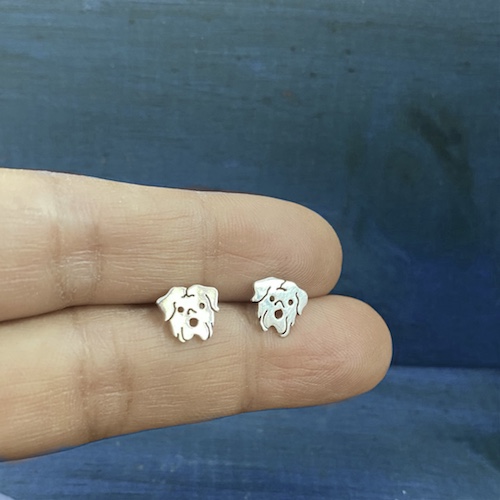 MPA008 Aretes mini Rottweiler 3