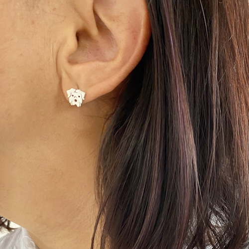 MPA008 Aretes mini Rottweiler 4