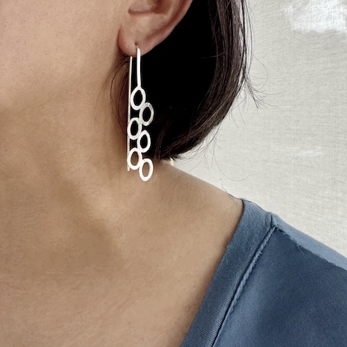 BGA006 Aretes 6 óvalos pequeños 1